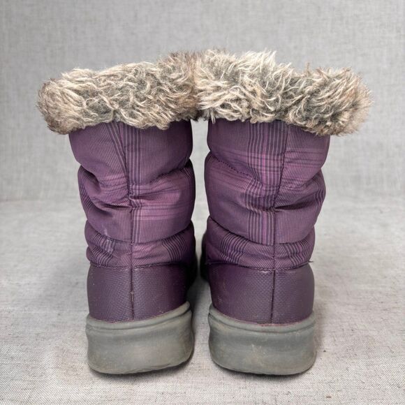 North Face Nuptse Bootie Fur IV‎ Purple Down Gorpcore Women's 7 - Picture 5 of 10